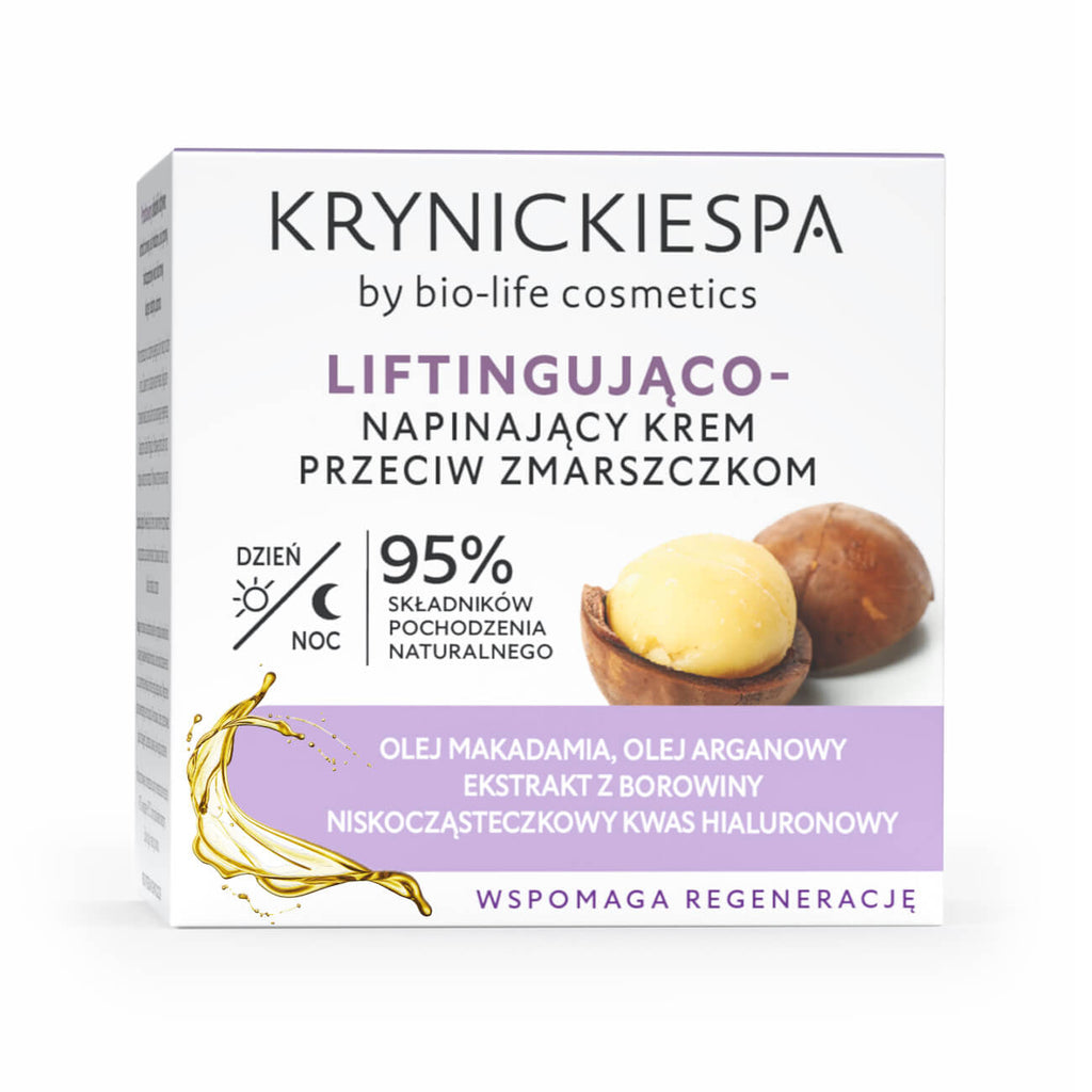 Liftingująco-napinający krem przeciw zmarszczkom KrynickieSPA