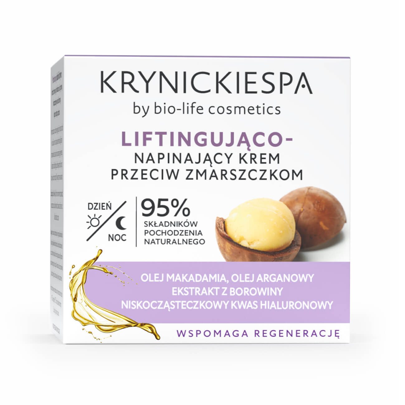 Liftingująco-napinający krem przeciw zmarszczkom KrynickieSPA