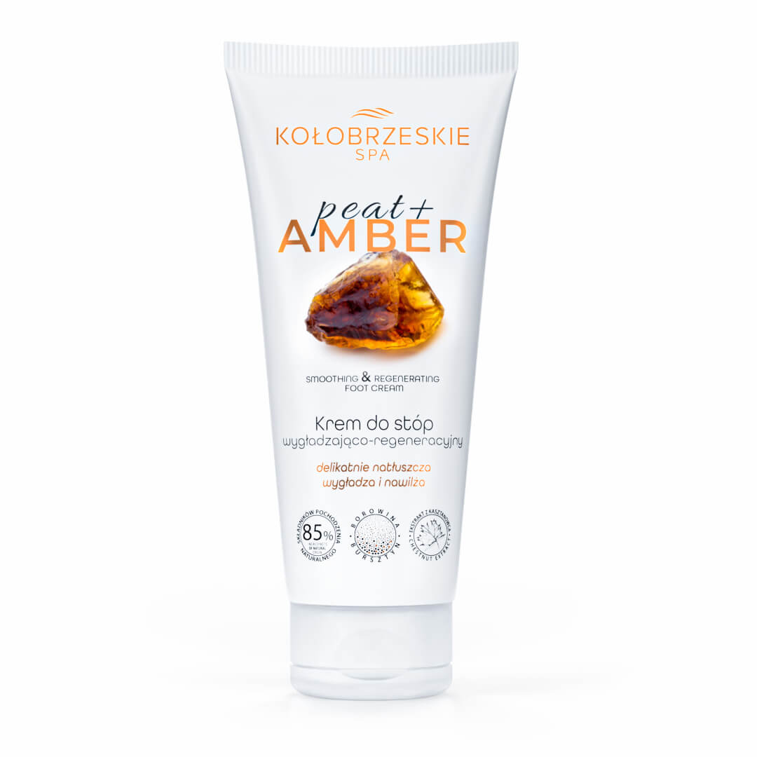Borowina+ Krem do stóp wygładzająco- regeneracyjny KołobrzeskieSPA