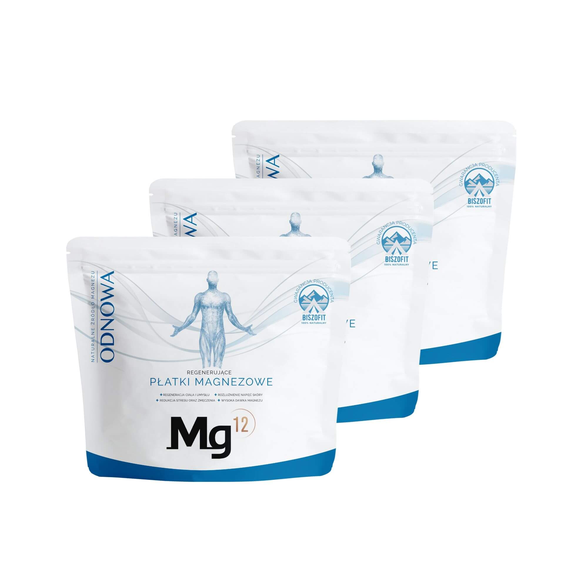 Płatki magnezowe do kąpieli Mg12 ODNOWA (100% biszofit)