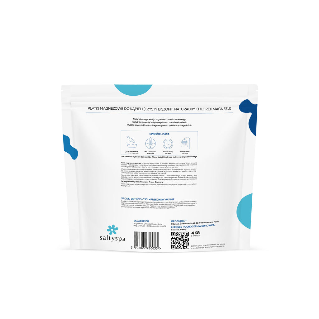 Biszofit z Saksonii saltyspa - Płatki magnezowe do kąpieli