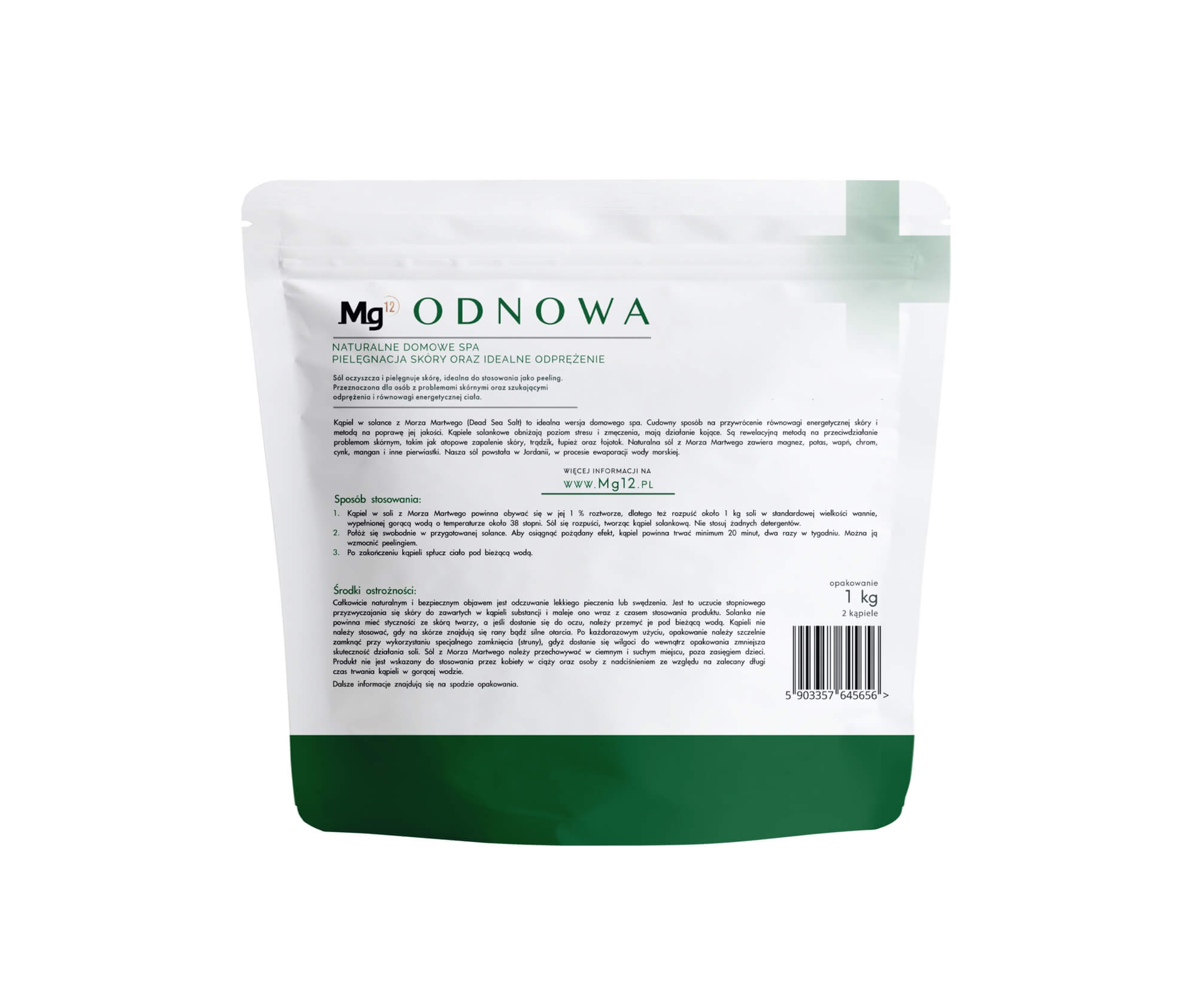 Sól z Morza Martwego Mg12 ODNOWA