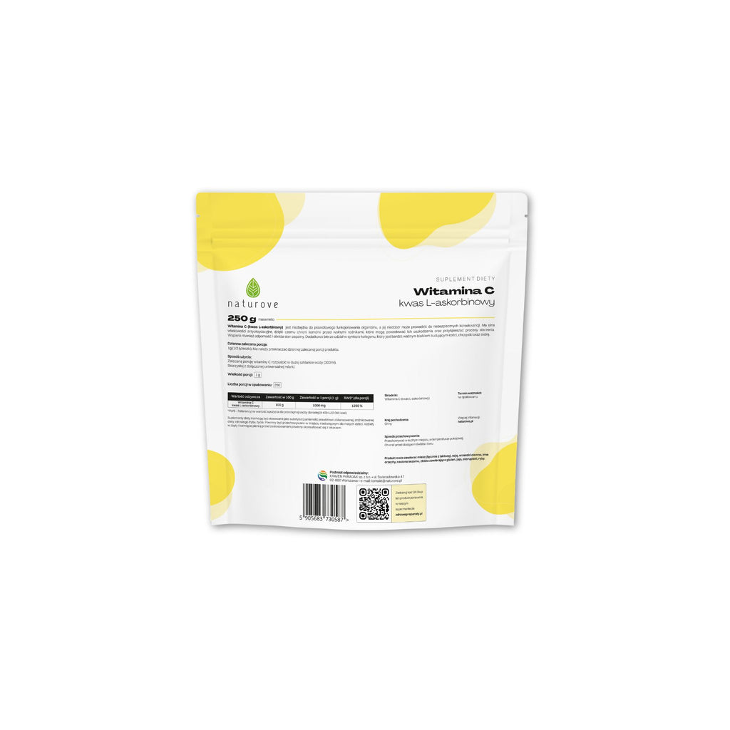 Witamina C Kwas l-askorbinowy naturove