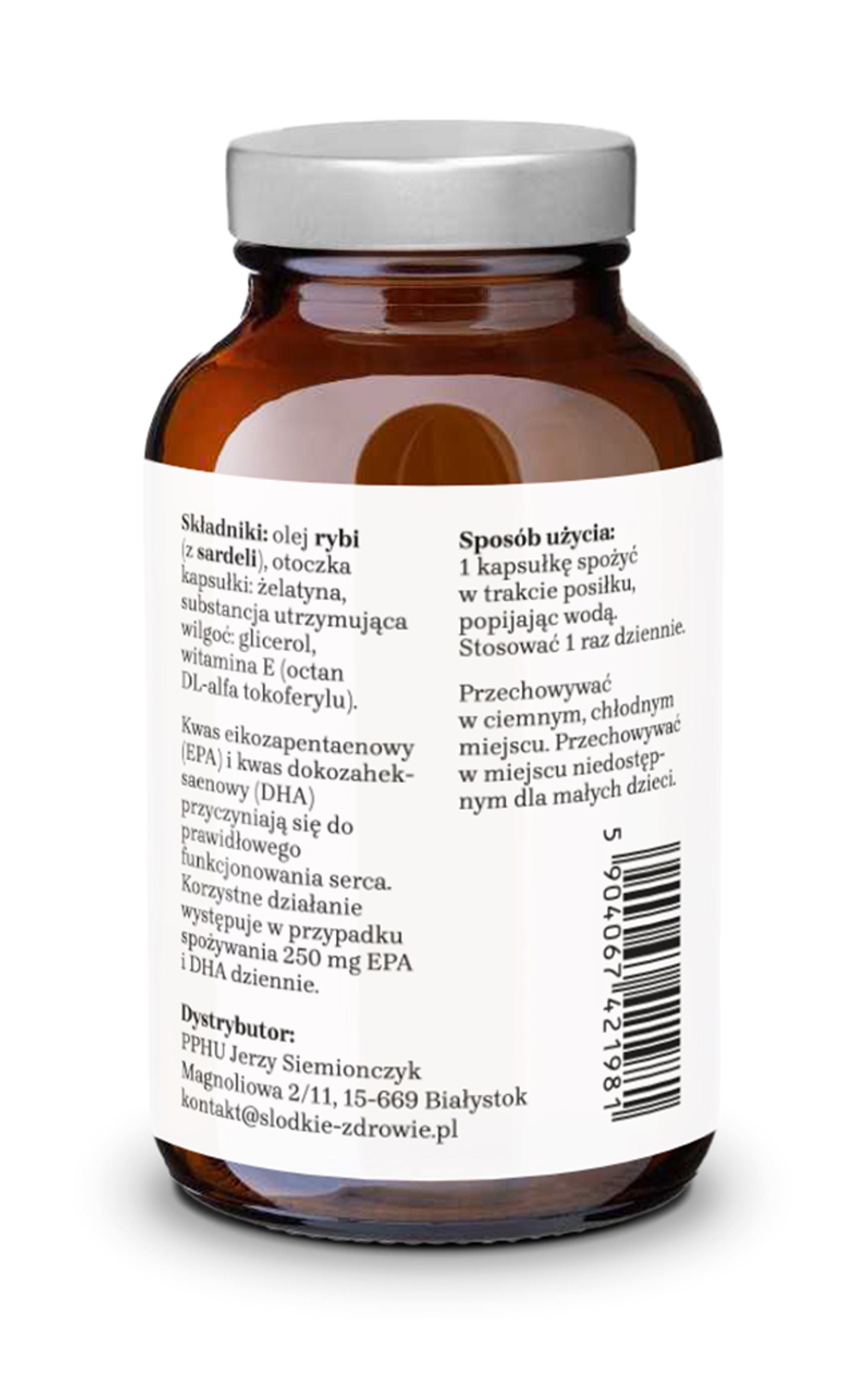 Kwas Omega-3 z witaminą E naZdrowie