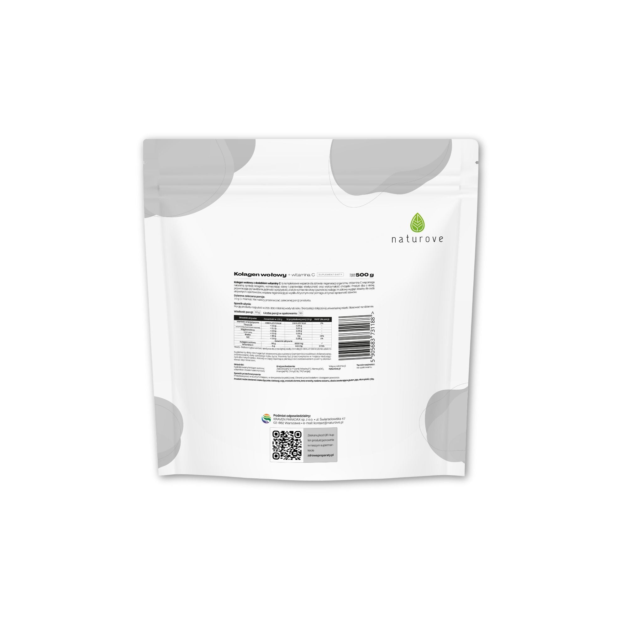 Kolagen wołowy + Witamina C naturove