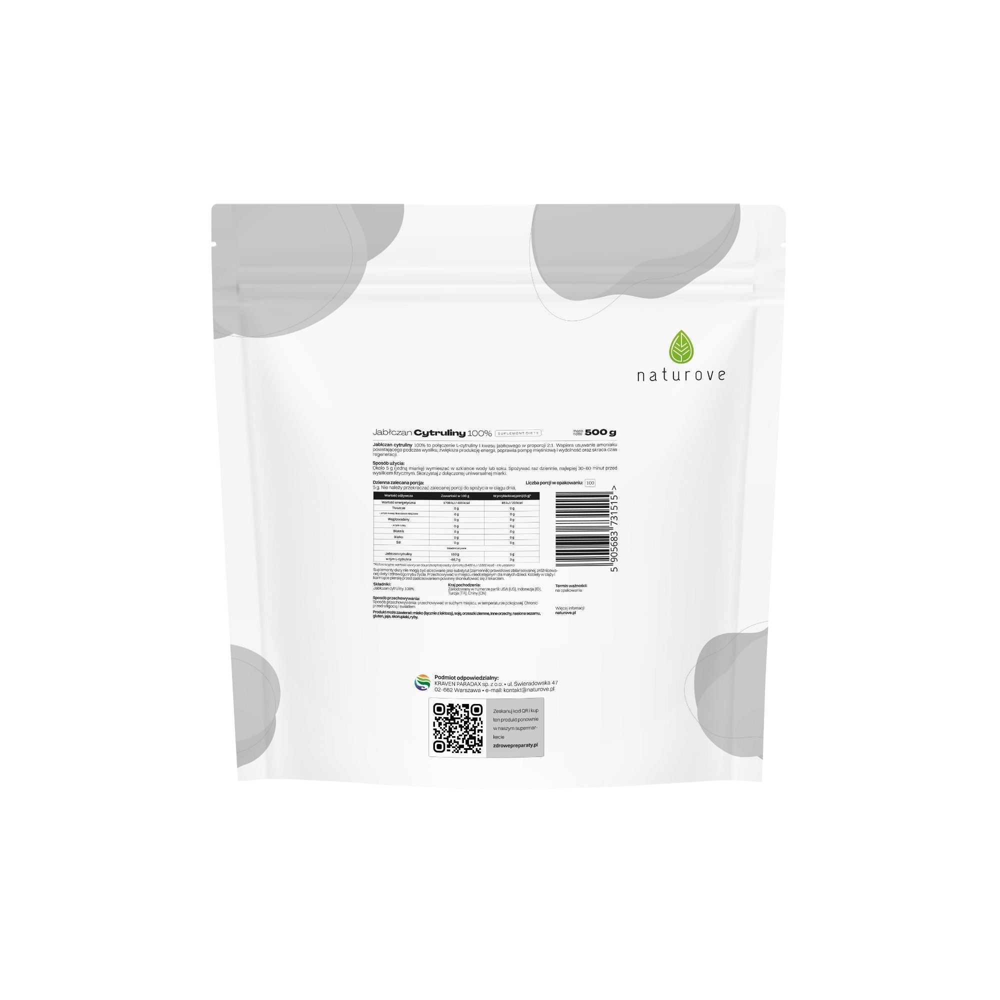 Jabłczan cytruliny (cytrulina) naturove