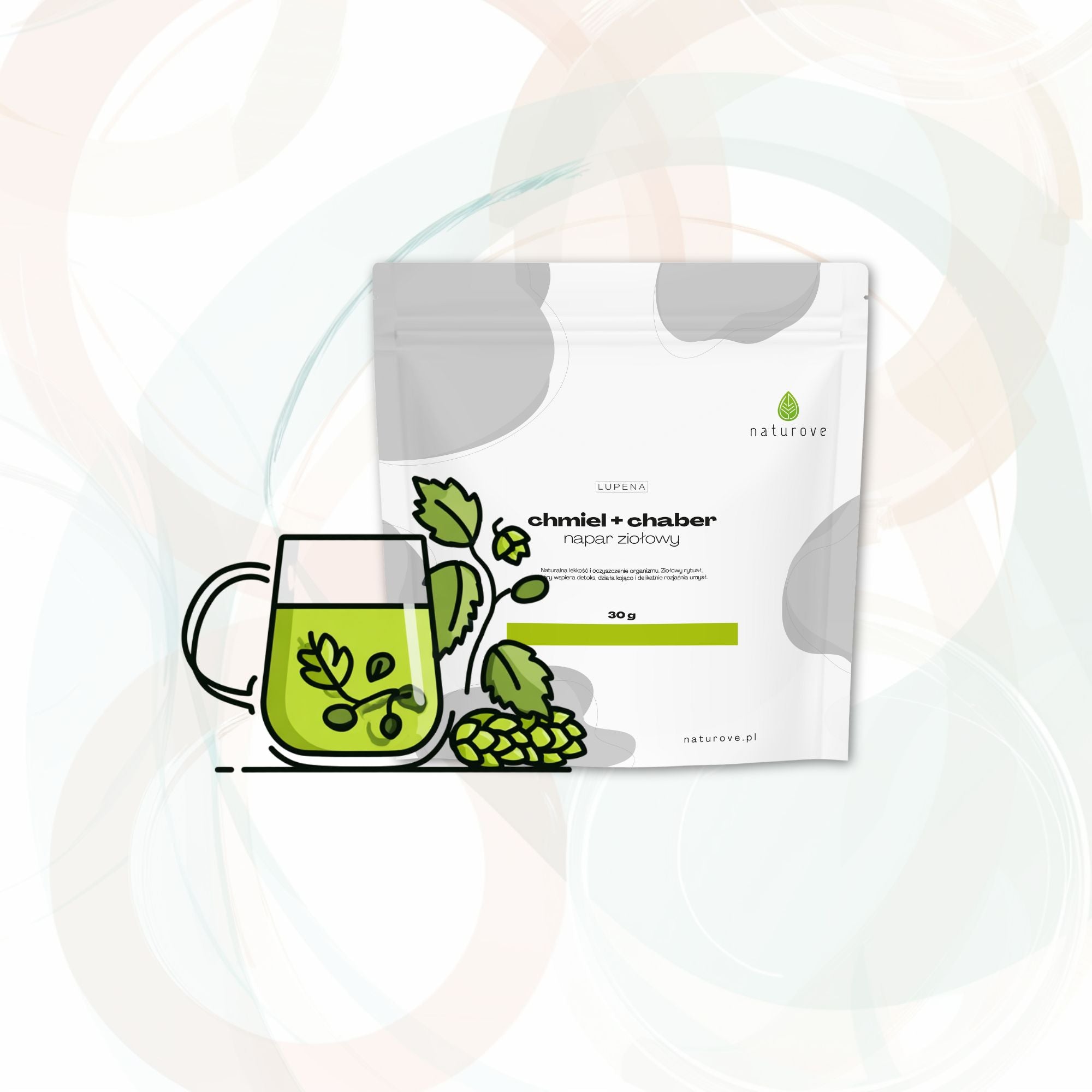 Napar chmiel + chaber bławatek naturove Lupena 30g