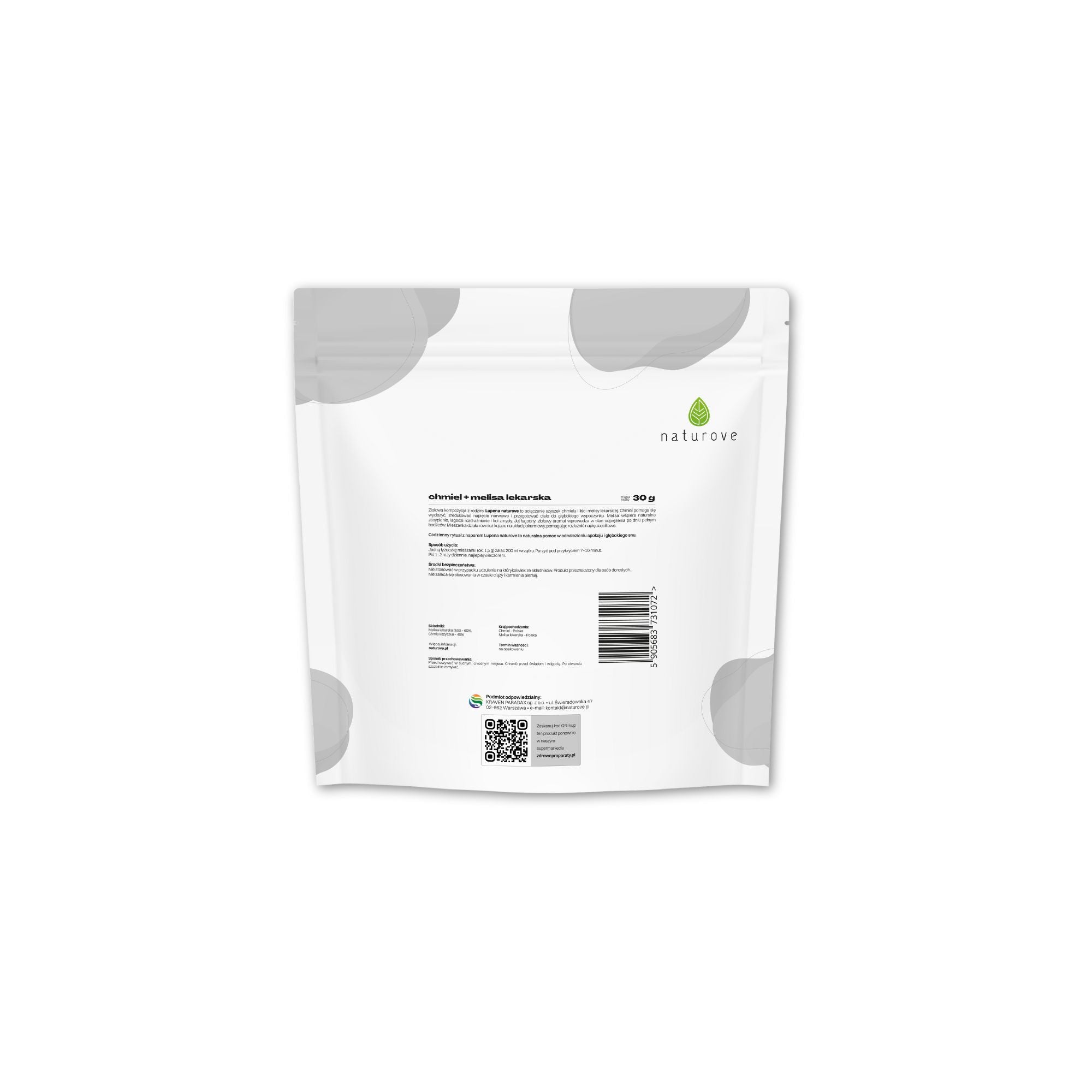 Napar chmiel + melisa lekarska naturove Lupena 30g