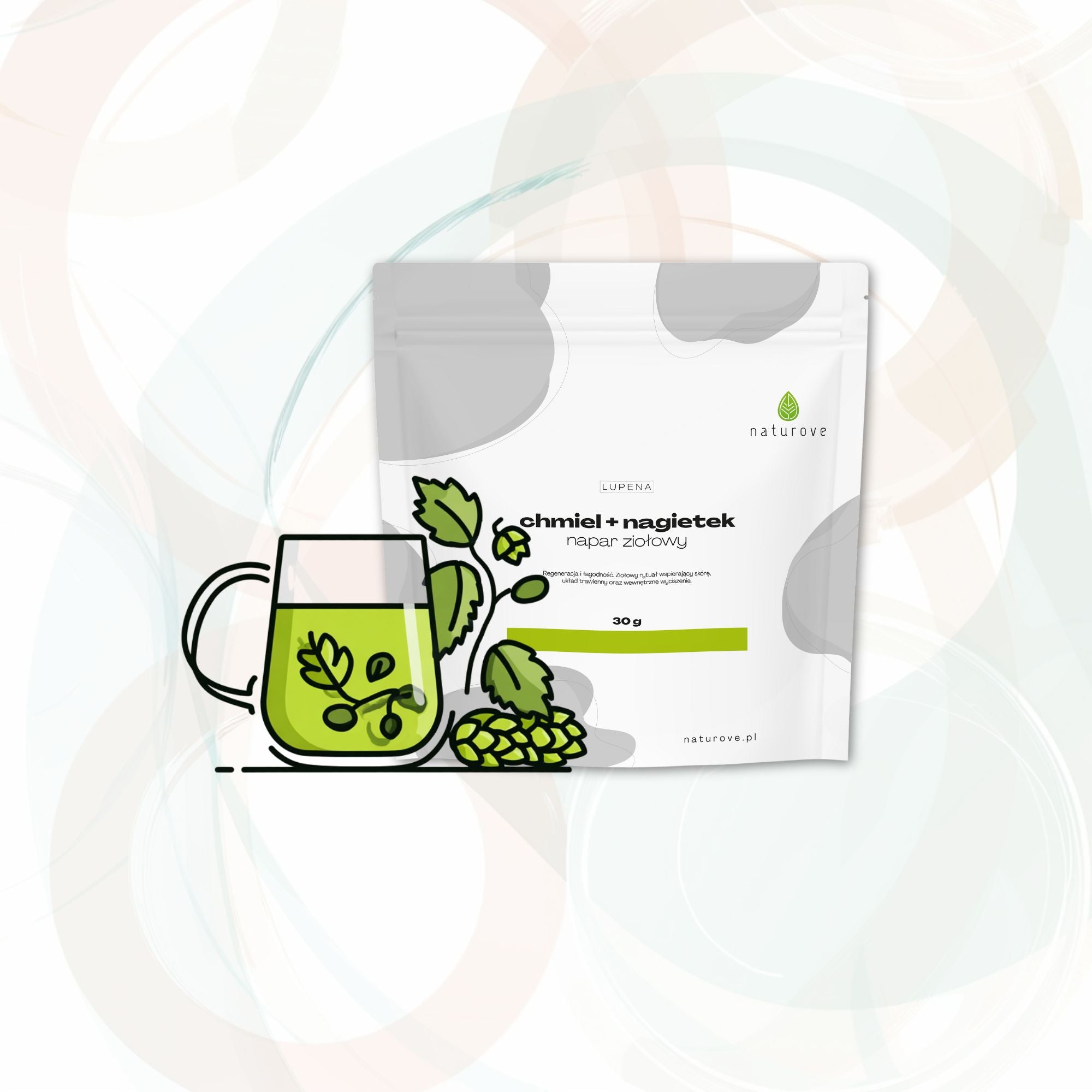 Napar chmiel + nagietek naturove Lupena 30g
