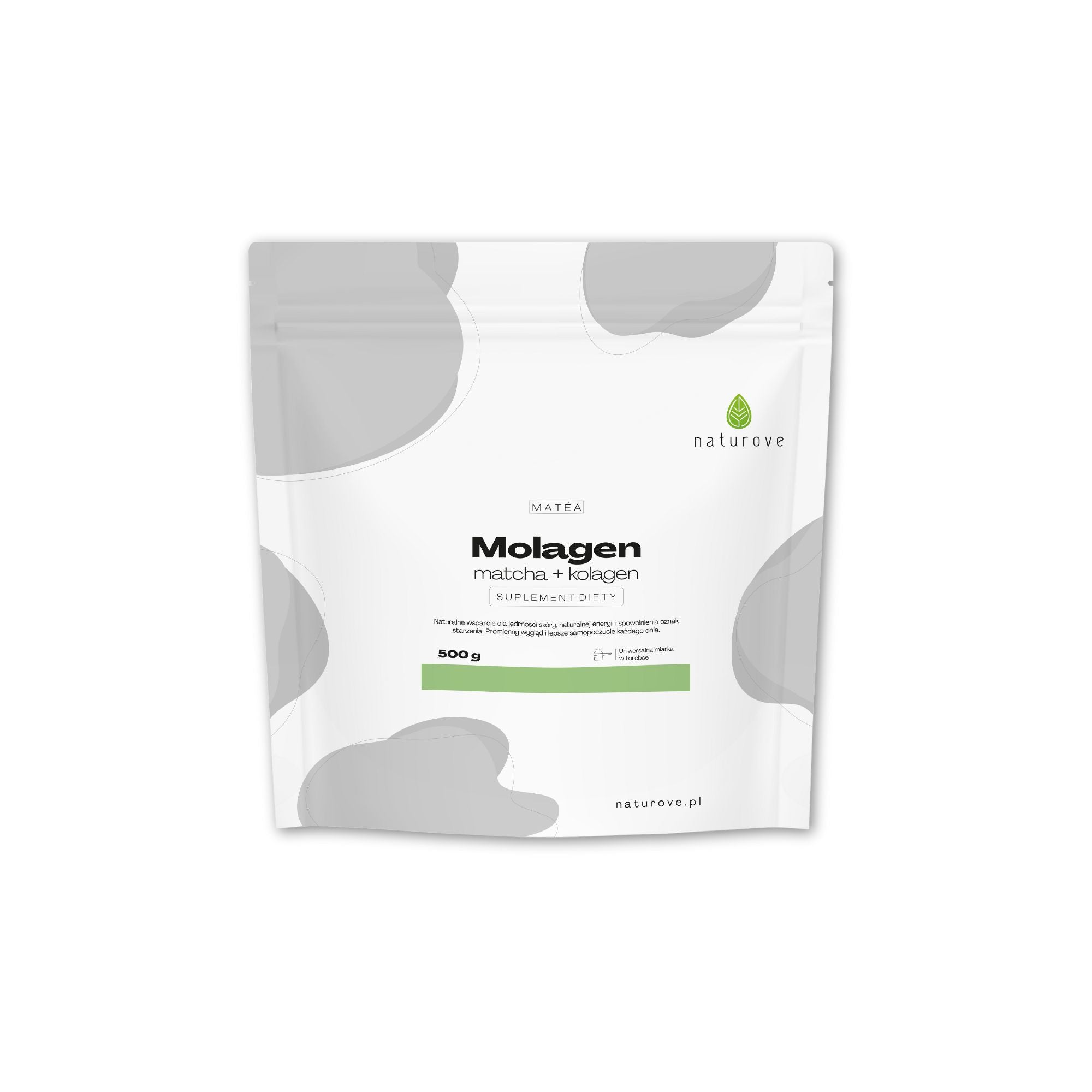 Kompozycja Matéa Molagen (matcha + kolagen) naturove