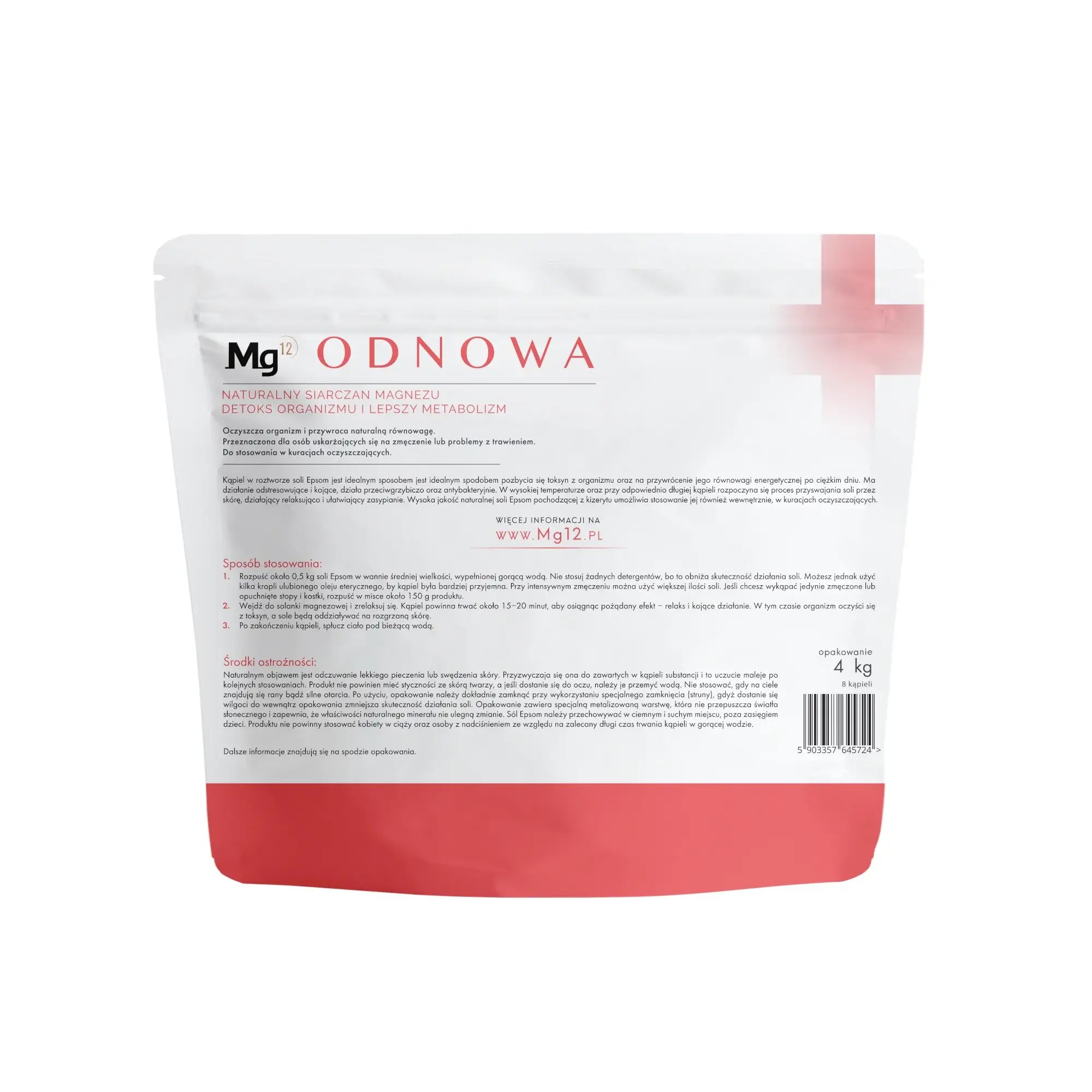 Sól Epsom Mg12 ODNOWA (100% kizeryt)