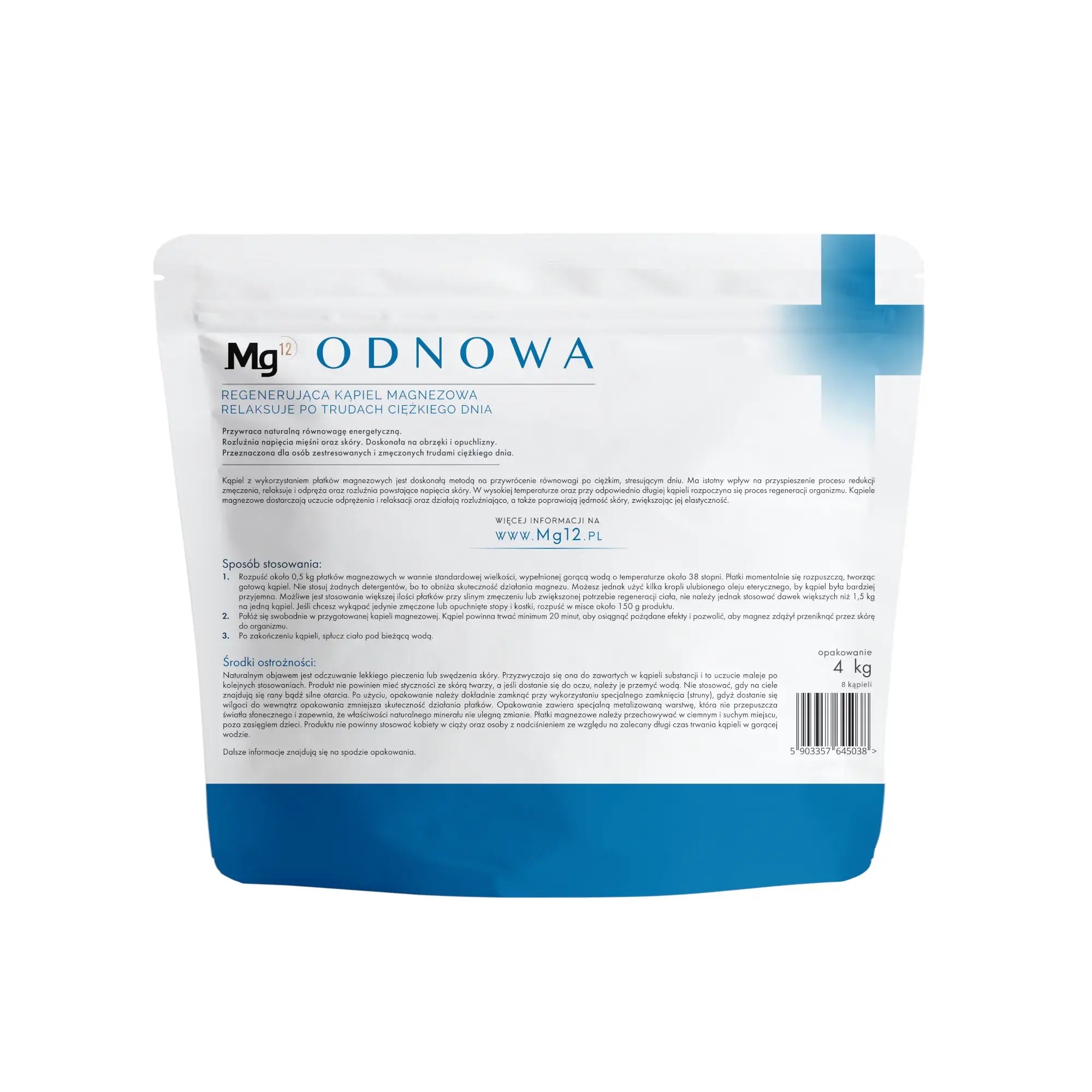 Zestaw Mg12 BALNEO MF 8kg (biszofit + zabłocie)