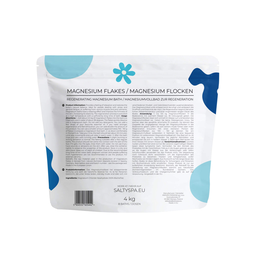 Chlorek magnezu do kąpieli saltyspa 4kg biszofit