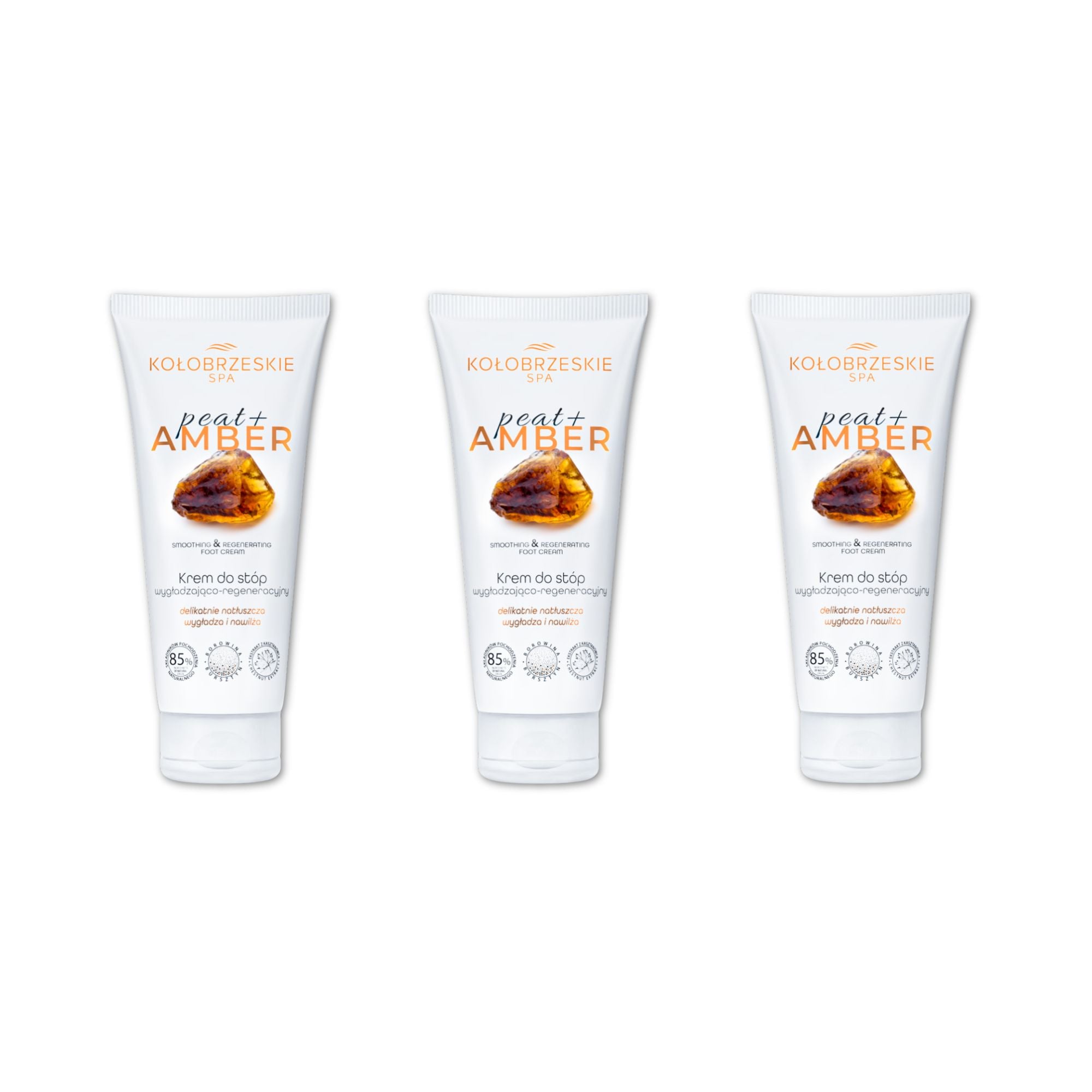 Borowina+ Krem do stóp wygładzająco- regeneracyjny KołobrzeskieSPA