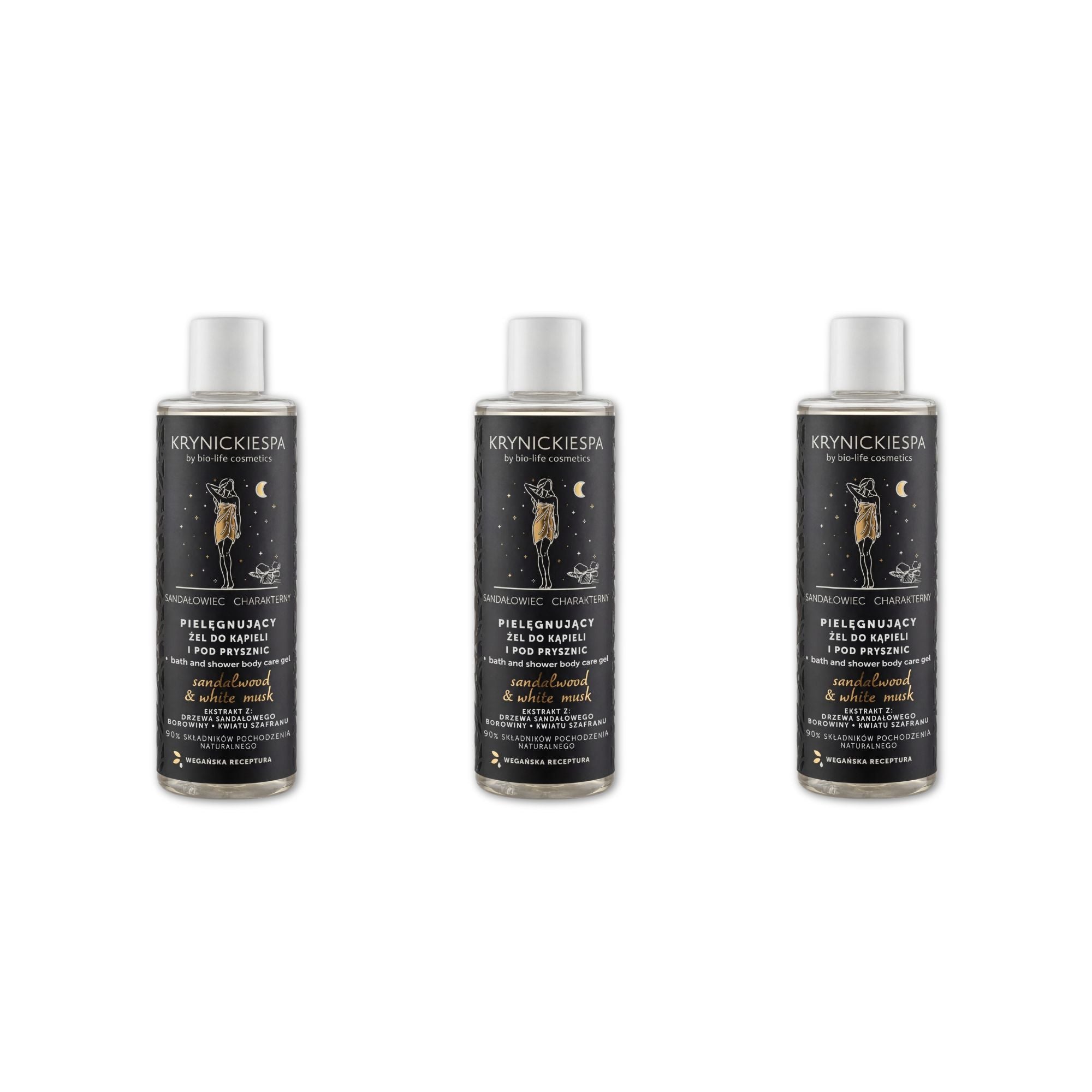 Żel do kąpieli i pod prysznic Drzewo Sandałowe KrynickieSPA