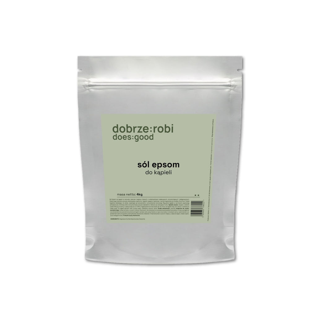 Sól Epsom dobrze:robi