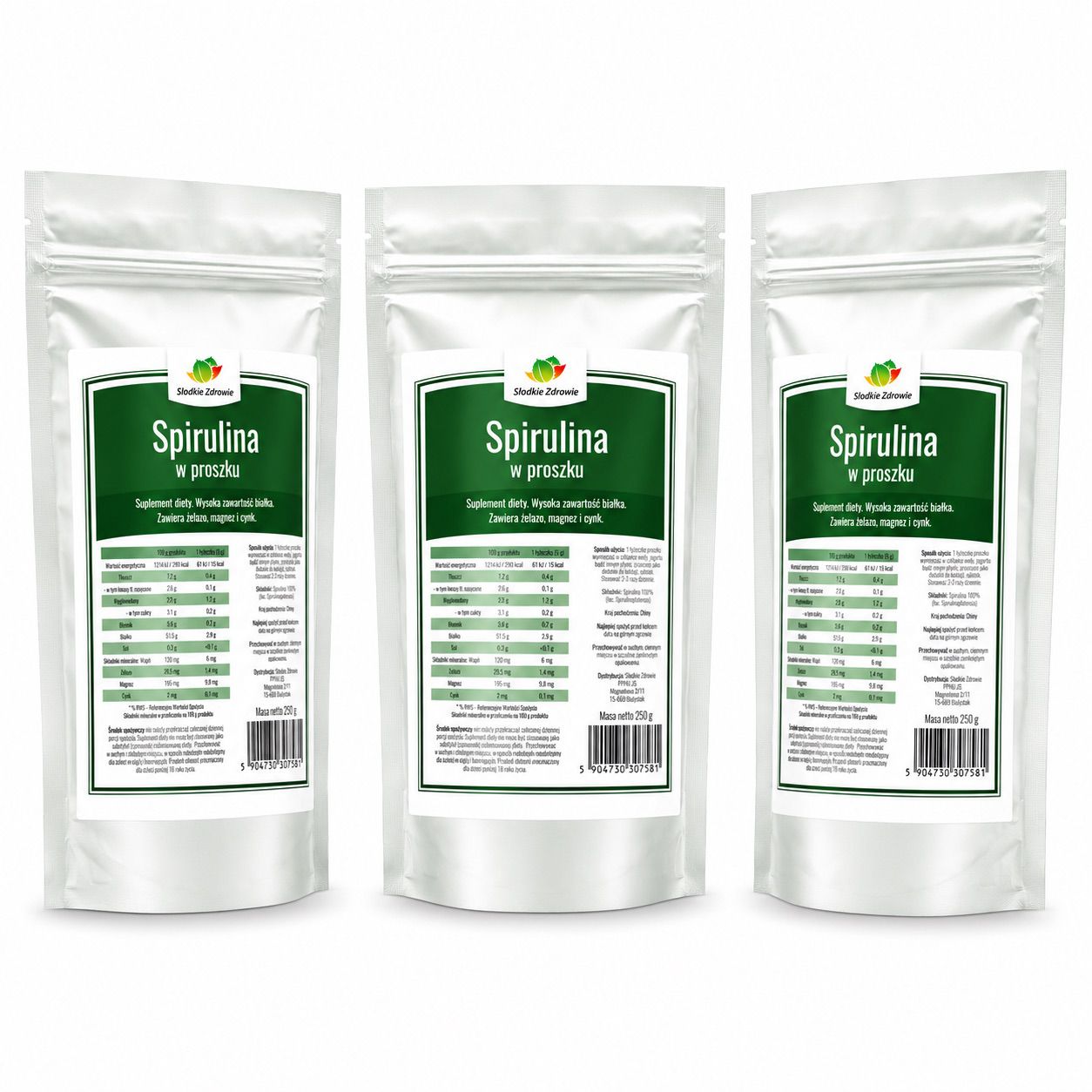 Spirulina do picia Słodkie-Zdrowie
