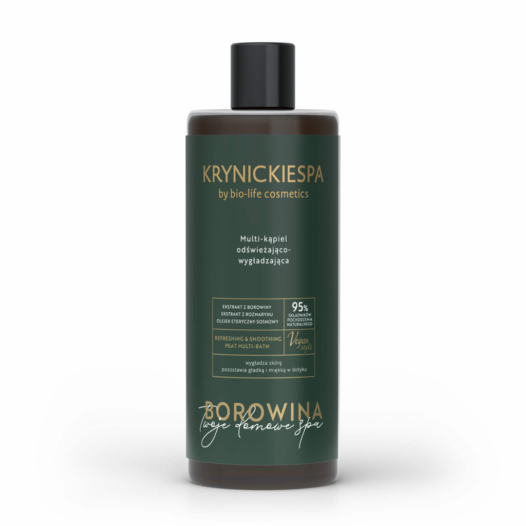 Multi-kąpiel (płyn do kąpieli) z borowiną i rozmarynem KrynickieSPA