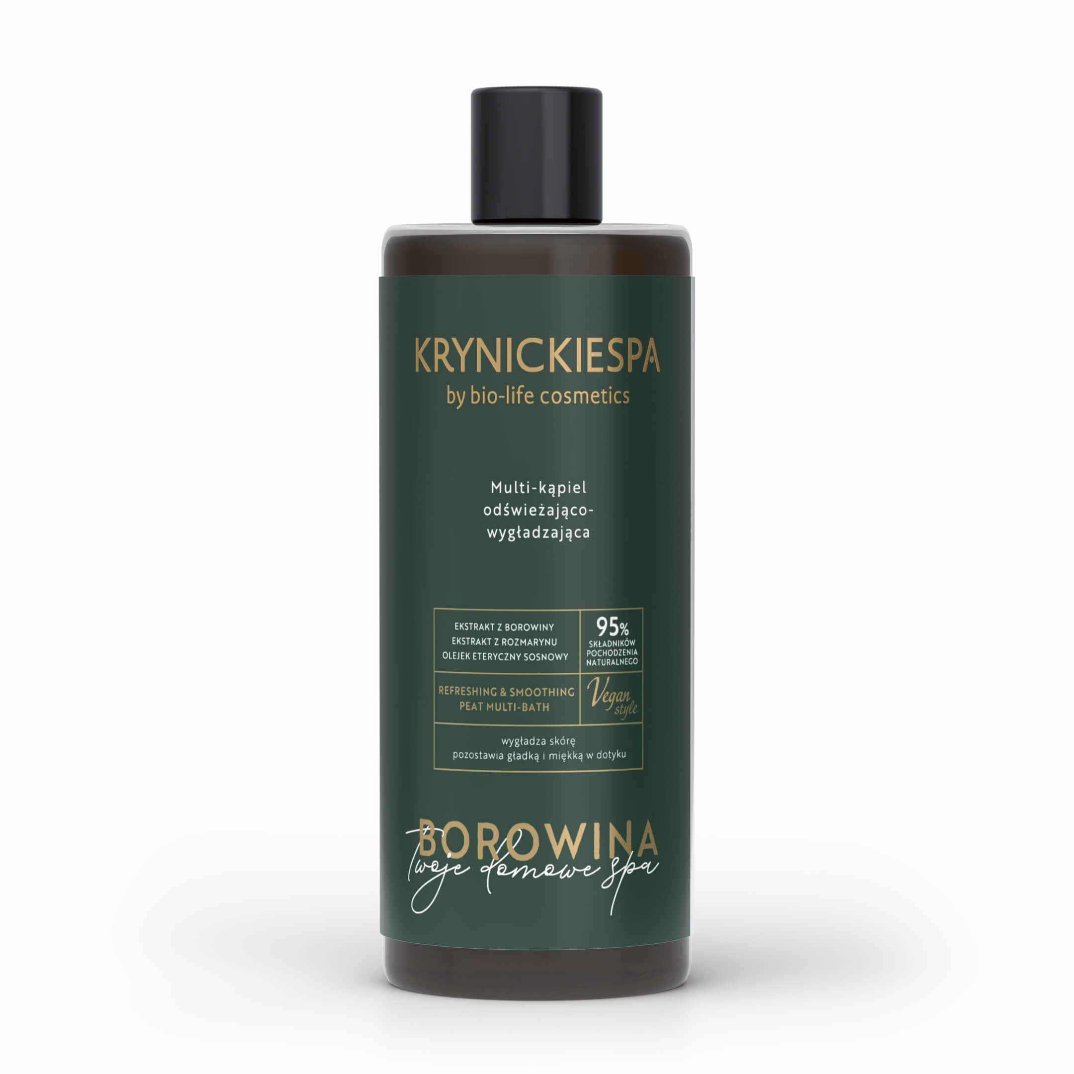 Multi-kąpiel (płyn do kąpieli) z borowiną i rozmarynem KrynickieSPA