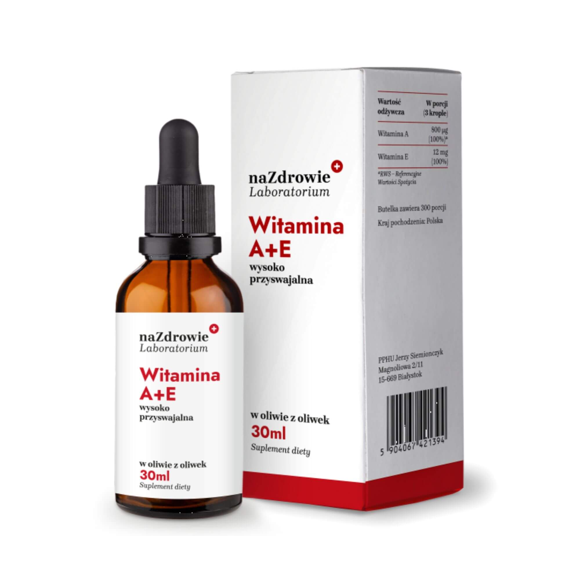 Witaminy A+E naZdrowie