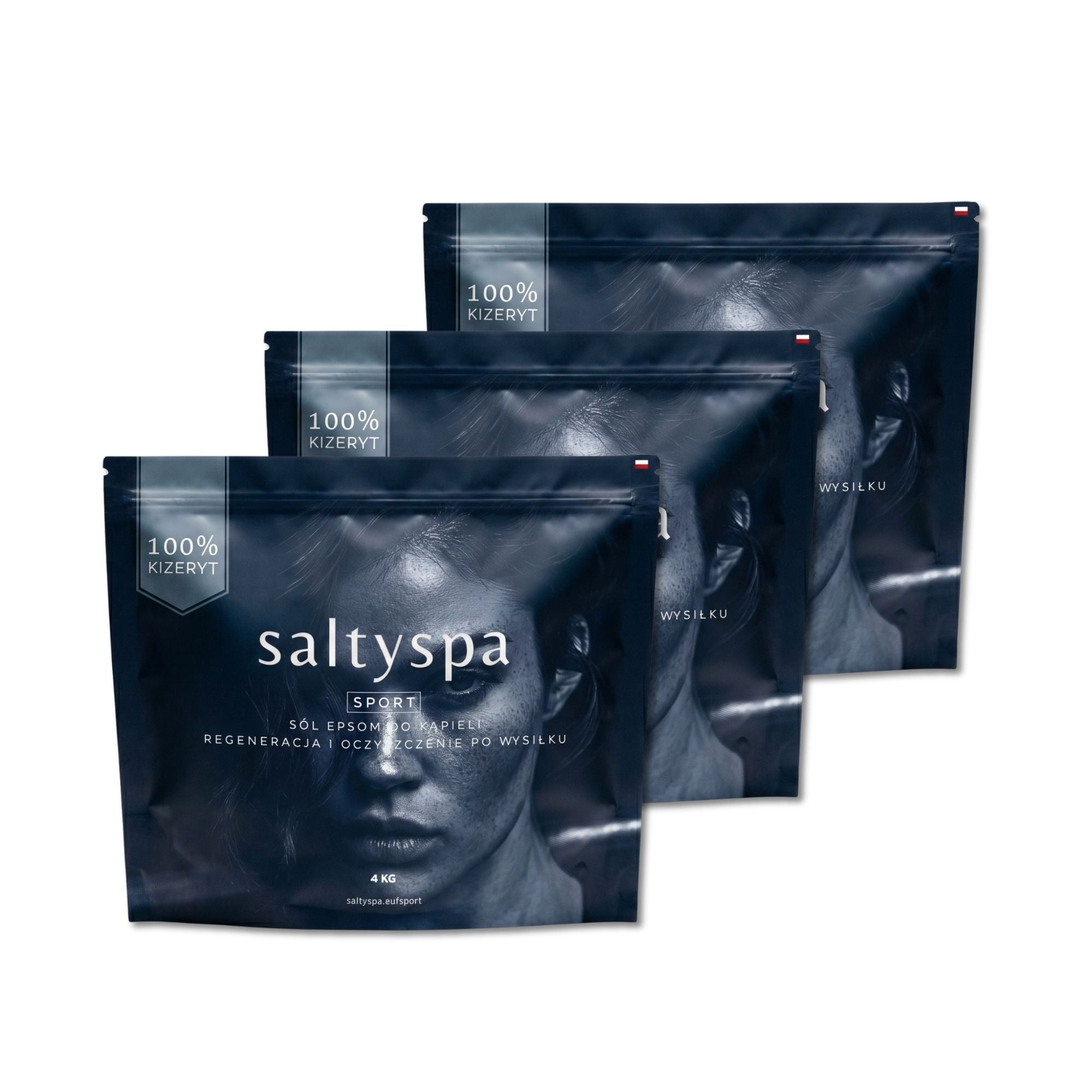 Sól Epsom do kąpieli saltyspa SPORT (100% kizeryt)