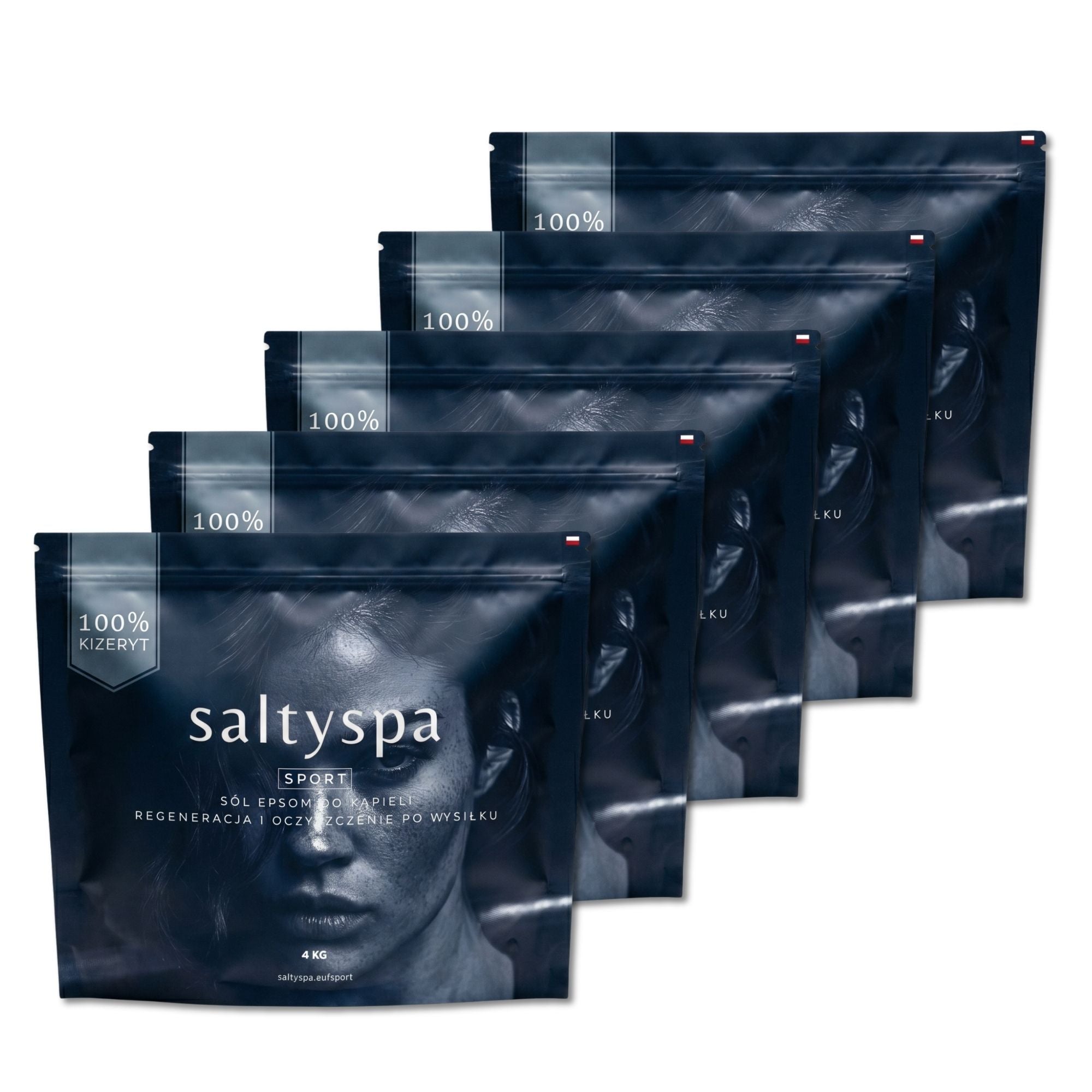 Sól Epsom do kąpieli saltyspa SPORT (100% kizeryt)
