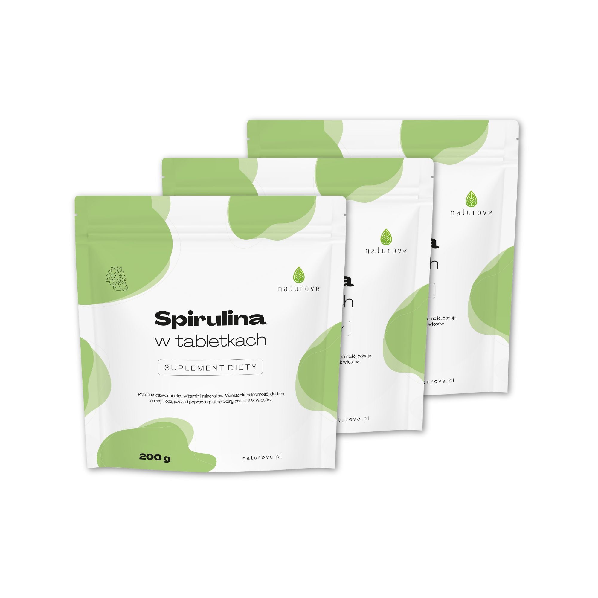 Spirulina w tabletkach naturove