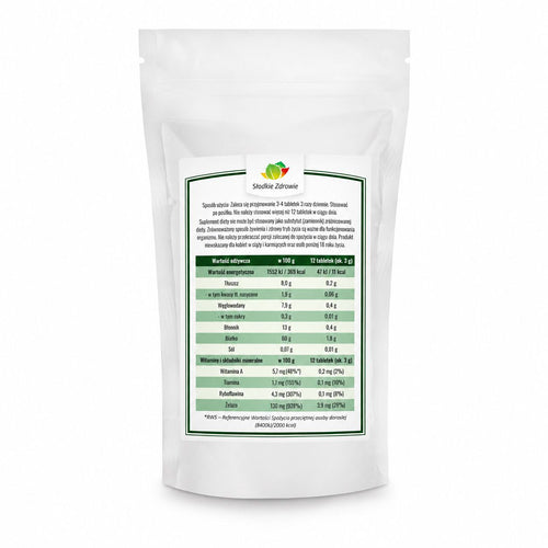 Chlorella w tabletkach Słodkie-Zdrowie